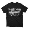 Tankfan Panther gyermek póló - Fekete