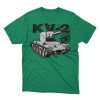 Tankfan KV2 gyermek póló - Fűzöld