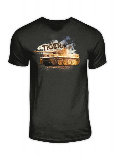 Tankfan Retró Tiger férfi póló
