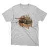 Tankfan Tiger 007 germek póló - Fehér