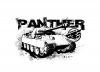 Tankfan Panther férfi kapucnis pulóver